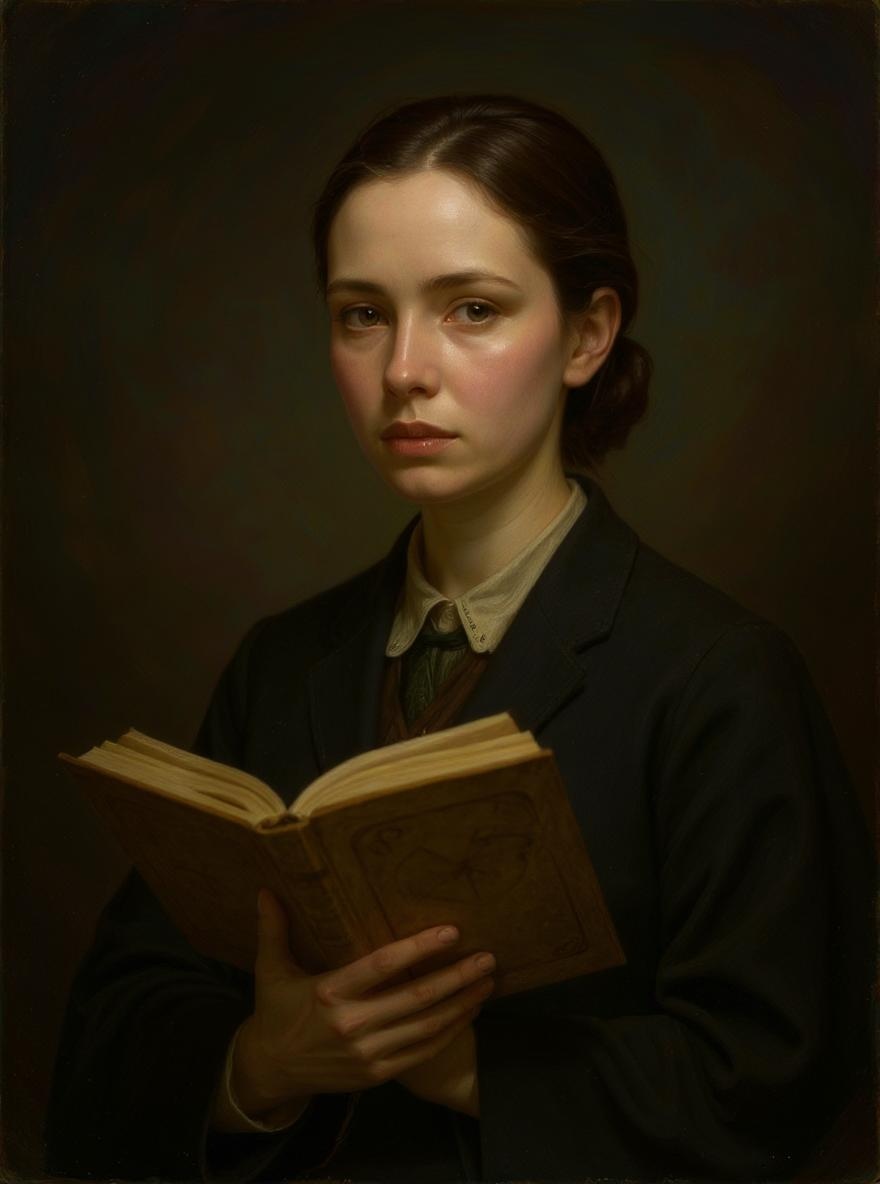 Arcane Librarian style example (Female)