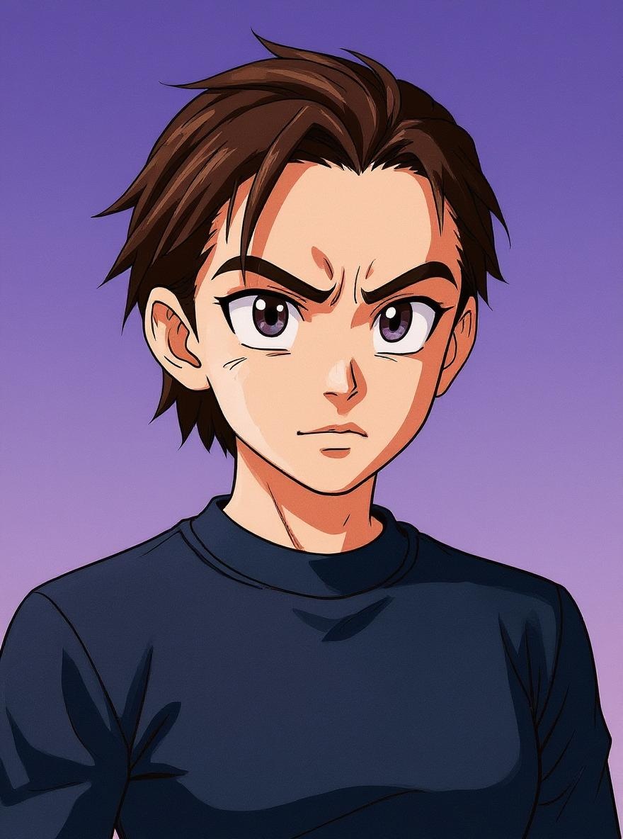 Dragon Ball style example (Female)