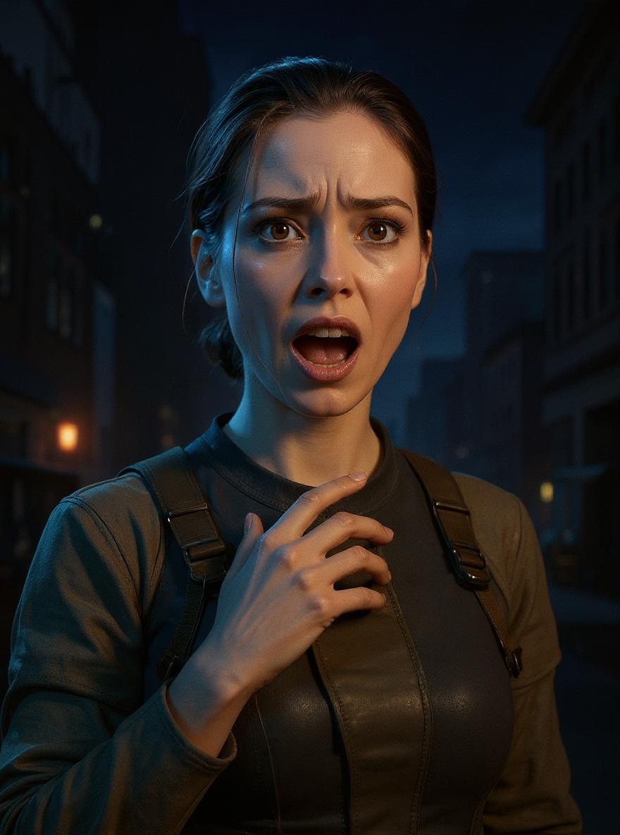 Ghostbusters style example (Female)