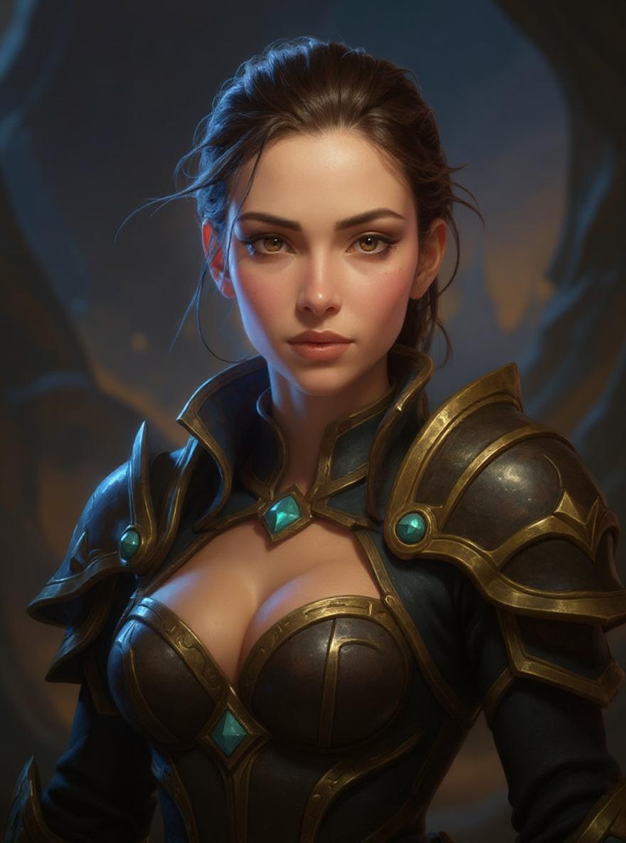 League of Legends style example (Female)