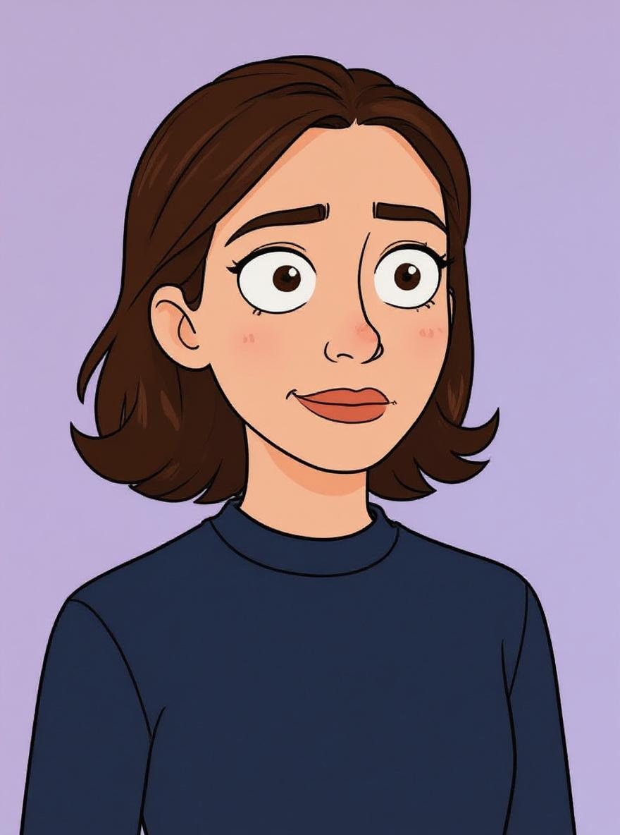Phineas and Ferb style example (Female)
