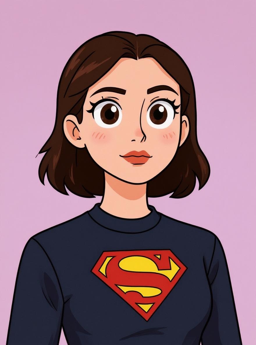 The Powerpuff Girls style example (Female)