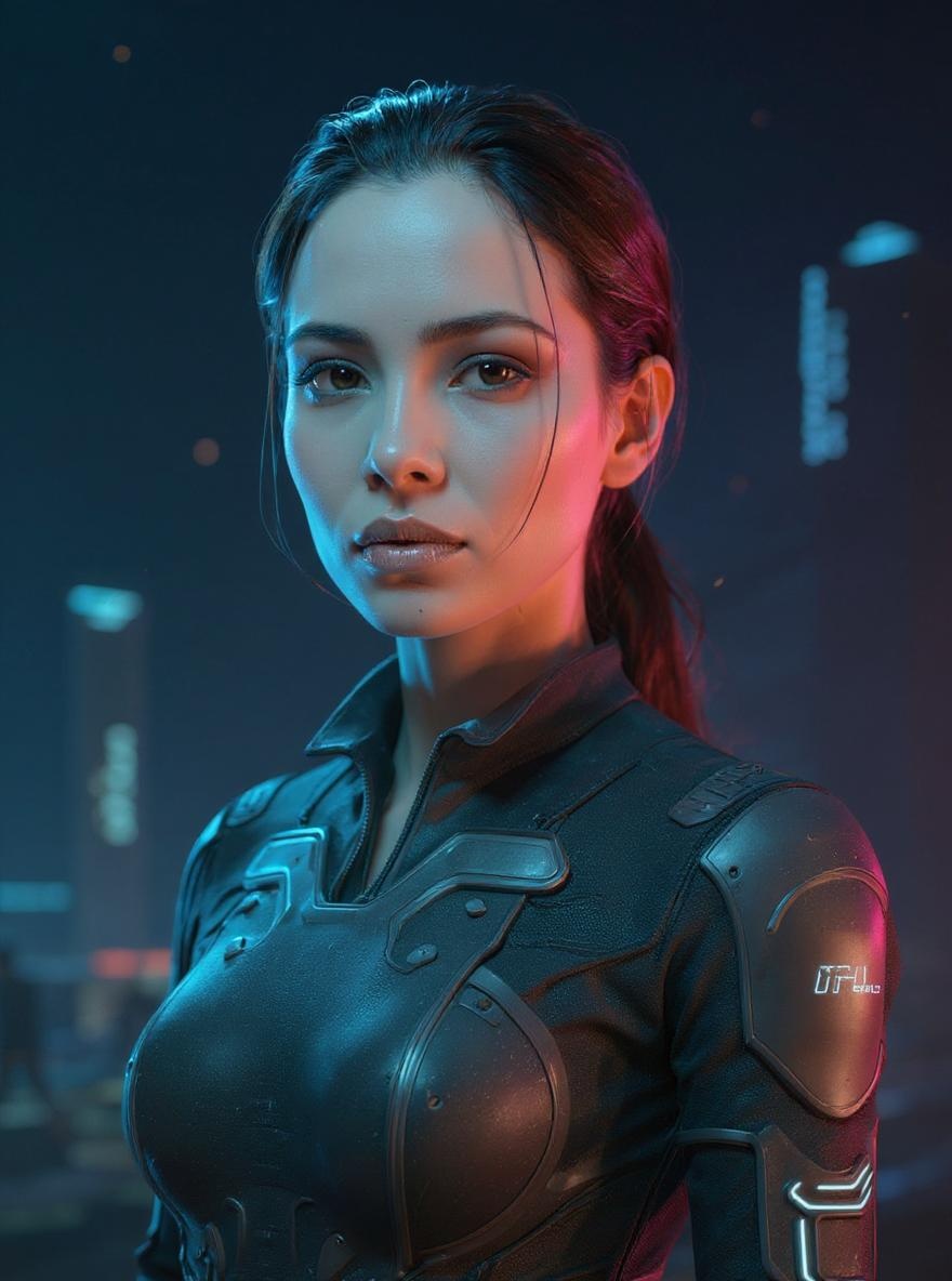 Tron Legacy style example (Female)